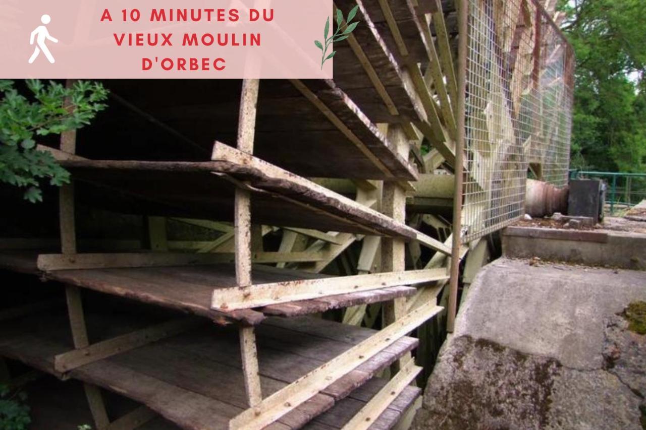 Suite Jungle - Jardin, Netflix Et Parking - Le Manoir Aux Pommes Orbec 外观 照片