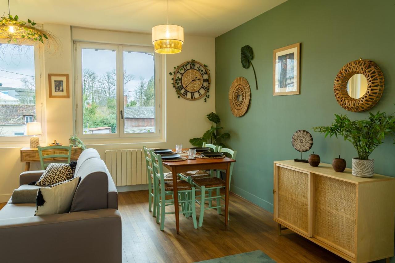 Suite Jungle - Jardin, Netflix Et Parking - Le Manoir Aux Pommes Orbec 外观 照片