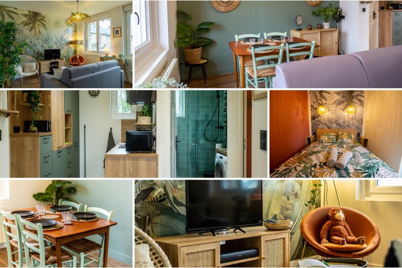 Suite Jungle - Jardin, Netflix Et Parking - Le Manoir Aux Pommes Orbec 外观 照片