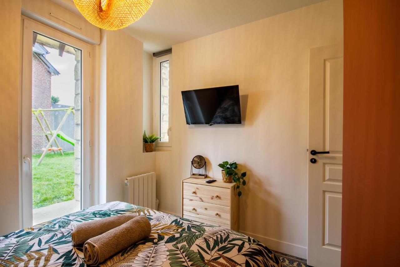 Suite Jungle - Jardin, Netflix Et Parking - Le Manoir Aux Pommes Orbec 外观 照片